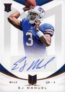 EJ Manuel Rookie Card Checklist and Guide 12