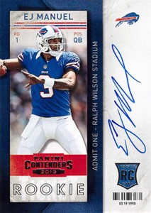 EJ Manuel Rookie Card Checklist and Guide 8