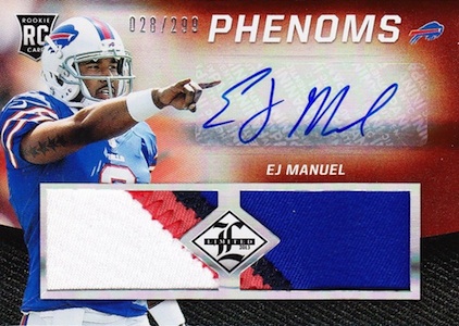 EJ Manuel Rookie Card Checklist and Guide 10