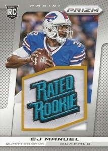 EJ Manuel Rookie Card 2013 NFL Topps Auto /10 Ultra Rare 