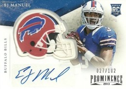 EJ Manuel Rookie Card Checklist and Guide 23