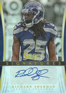 Richard Sherman Seattle Seahawks Autographed Nike Gray Limited Jersey