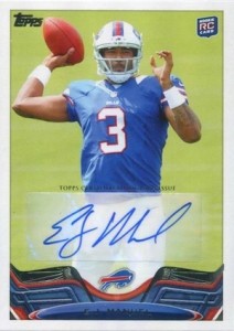 Bills rookie EJ Manuel agrees autograph deal - SportsPro