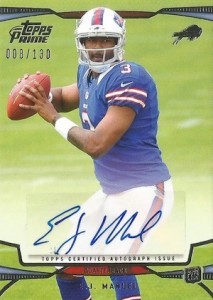 EJ Manuel Rookie Card Checklist and Guide 50