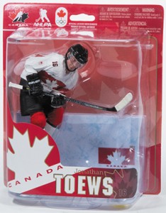 Roberto Luongo Team Canada Vancouver 2010 NHL McFarlane White Jersey  Variant NHL