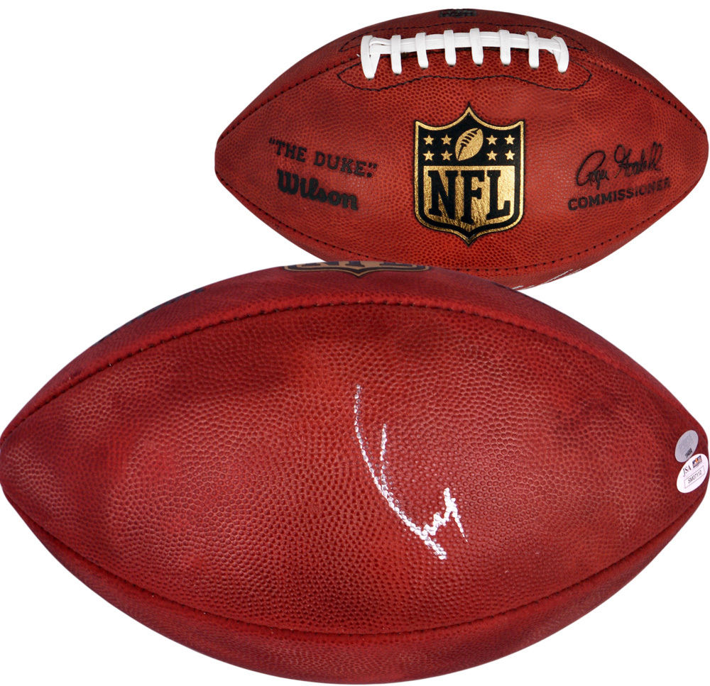 Lot Detail - Larry Fitzgerald Dual Signed & Inscribed Super Bowl