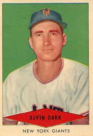 1954 Red Heart Warren Spahn Baseball Card Milwaukee Braves