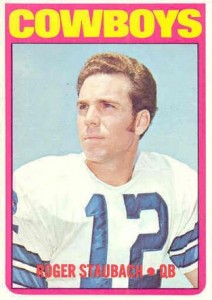 Dallas Cowboys #12 Roger Staubach Royal Blue 1971 Throwback