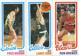 Larry Bird Rookie Cards Checklist and Autographed Memorabilia Guide