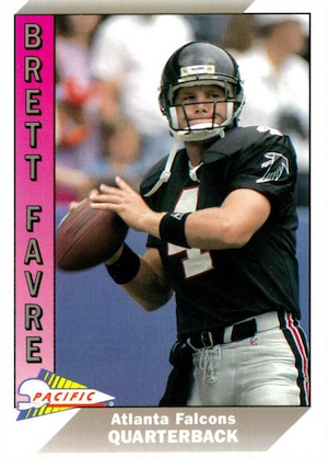 2010 Topps Brett Favre Atlanta Falcons #75DA-25 - The ICT University