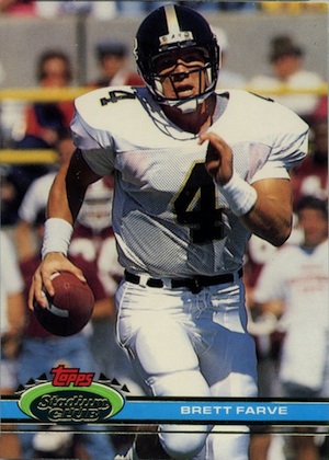 Brett Favre Rookie Cards Checklist Gallery Buying Guide Top List