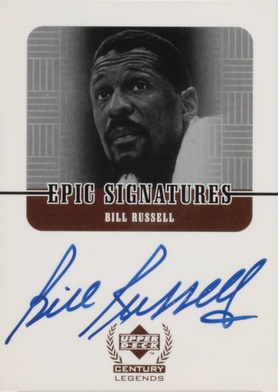 Top Bill Russell Cards, Best Rookies, Autographs, Most Valuable