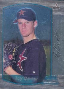 2005 Upper Deck Signature Portraits 8x10 Auto Card Roy Oswalt Houston Astros