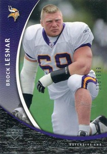 Brock Lesnar Football Cards