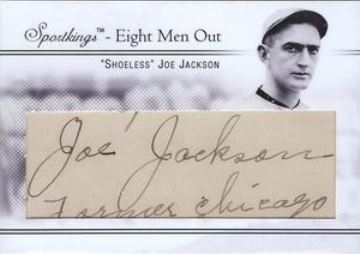 Joe Jackson Rookie Card Found in Old Trading Card Album