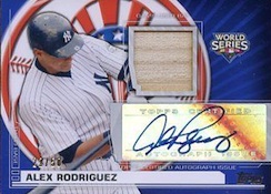 Alex Rodriguez 2010 Topps Logoman HTA Series Mint Card #HTA-29