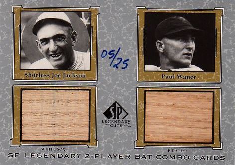 Shoeless Joe Jackson ~ 2019 Supreme Cuts ~ Facsimile Autograph