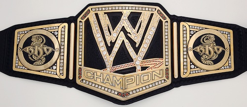 Atlanta Braves WWE 2021 MLB World Series Champions Mini Title Belt