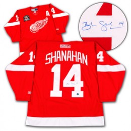 Brendan Shanahan Signed Red Wings Jersey (PSA)