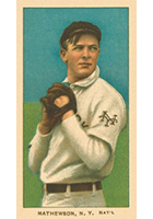 Christy Mathewson Cards and Autograph Guide