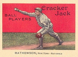 Christy Mathewson Cards and Autograph Guide