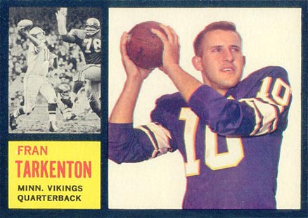 Fran Tarkenton Autographed Minnesota Vikings Sports Illustrated 1