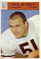 Lot Detail - Dick Butkus Signed & #51 Inscribed Chicago Bears