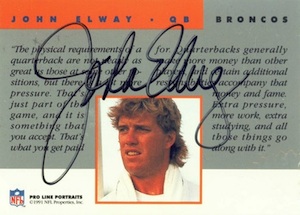 Top John Elway Cards, Best Rookies, Autographs, Most Valuable List