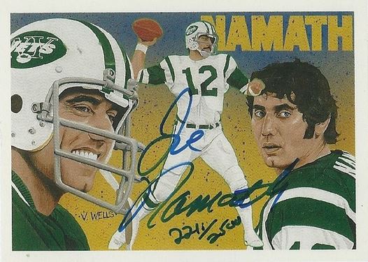 2022 Jersey Fusion Joe Namath Game Used Jersey 