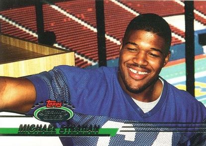 1993 Topps 275 Giants Draft Picks Michael Strahan ROOKIE!! HOF