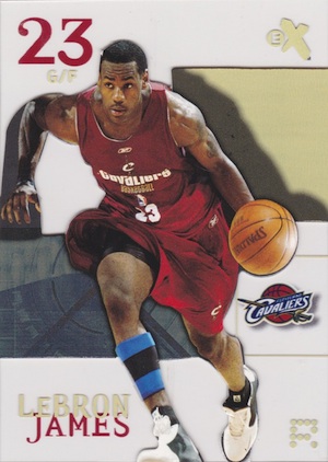 2003-04 LeBron James Skybox/Fleer Team USA Rookie Card PGI 10 Lakers