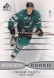 2013-14 SP Game Used Tomas Hertl RC