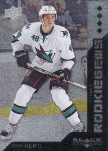 2013-14 Upper Deck Black Diamond Tomas Hertl RC