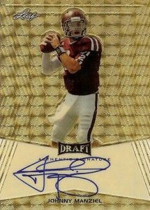 Johnny Manziel 2014 Topps Chrome Atomic Refractor Die Cut Rc