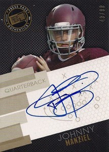 : 2014 Leaf Draft #JM1 Johnny Manziel - Rookie Year :  Collectibles & Fine Art