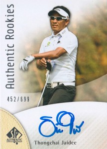 2014 SP Authentic Gold Authentic Rookies Autographs 109 Thongchai Jaidee