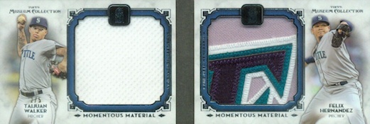 2015 Topps Museum Momentous Material Jumbo MMJRYDH Yu Darvish Jersey 31/50  - Sportsnut Cards