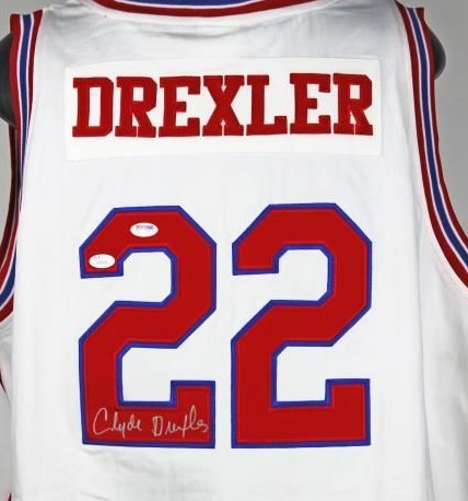 clyde drexler all star jersey