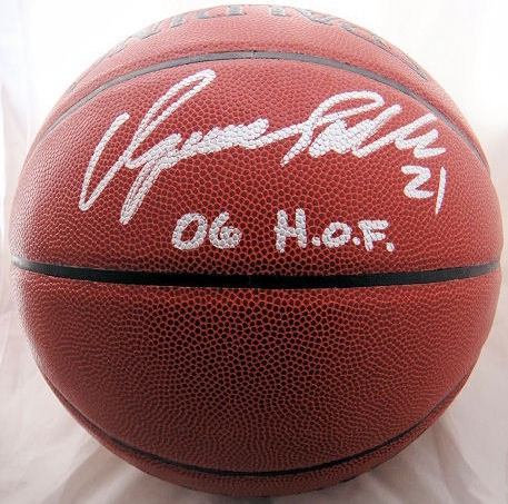 dominique wilkins signed basketball