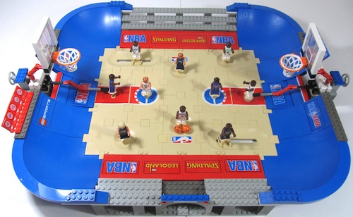 lego basketball lakers