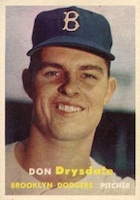 Don Drysdale MLB Memorabilia, Don Drysdale Collectibles, Verified Signed  Don Drysdale Photos