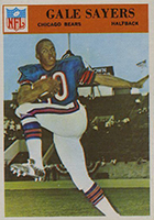 Gale Sayers Chicago Bears 1966 Philadelphia Series 1 #38 CSG Authenticated  4.5 Rookie Card