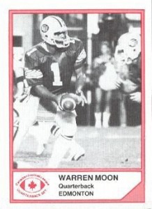 1990 Score Warren Moon Signed Auto Houston Oilers Card #105 PSA/DNA Slabbed