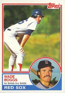 #30 Wade Boggs - 1984 Topps Baseball Cards (Star) Graded BGS Auto