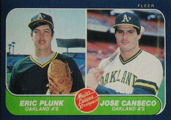  1987 Topps #620 Jose Canseco Oakland Athletics Rookie