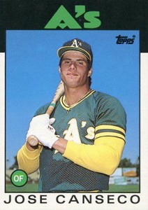 1987 Topps #620 Jose Canseco - Oakland Athletics MLB