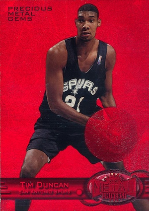 Top Tim Duncan Cards, Best Rookies, Most Valuable Autographs, Inserts