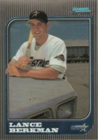 2000 JUST LANCE BERKMAN RC ROOKIE CARD at 's Sports