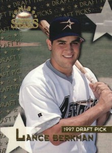 1999 Finest Baseball Card #147 Lance Berkman Rookie RC (B9)