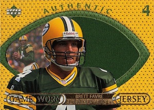 1997 Upper Deck Football #207 Brett Favre at 's Sports Collectibles  Store